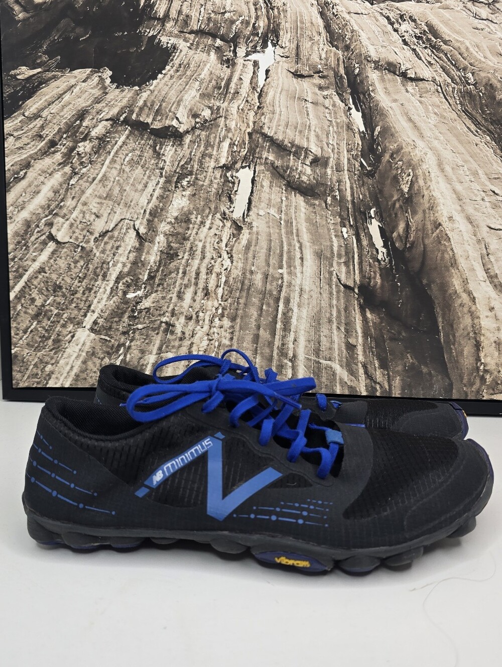 New Balance Minimus Shoes Zero Trail MT00BK Running Barefoot Mesh Mens 10.5